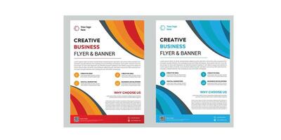 Service Promotion Flyer with Minimalist Typography and Elegant Layout vector