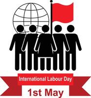 International Labour Day Illustration vector
