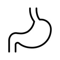 Stomach icon. symbol for mobile concept and web design. illustration vector