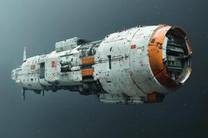 Exploring the depths of deep space journey photo