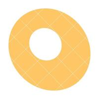 Plaid Abstract fluid shape element vector