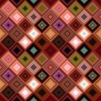 Colorful seamless abstract diagonal square pattern - mosaic background design vector