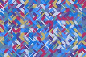 Abstract colorful geometrical mosaic pattern website background vector