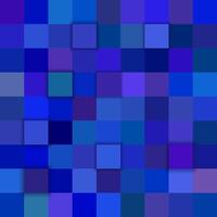 Blue abstract 3d square background vector