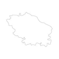 Stavropol outline map vector