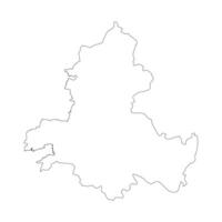 Rostov outline map vector
