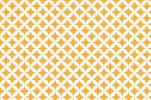 Yellow and white sparkle pattern . Geometric circle shapes with yellow background . illustration vector