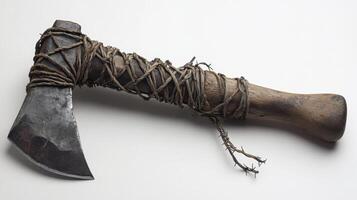 Ancient War Axe - Rustic and Powerful photo