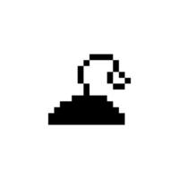 Y2K sprout pixel style vector