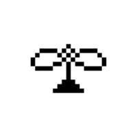 border sprout pixel retro design vector