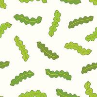 Seaweed Seamless Pattern Background for Surface Print Fabric Fashion Wrapping vector