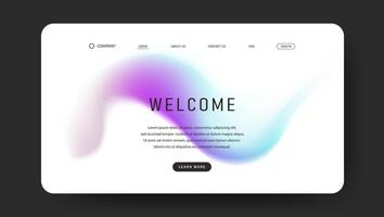 trendy design for web page vector
