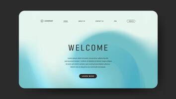 fluid gradient wave for website page vector