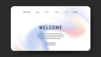 abstract gradient wave for web page design vector