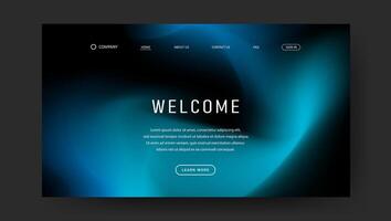 abstract fluid gradient like smoke for landing page vector