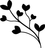 create-a silhouette hearts-from-a-branch-vector.eps vector