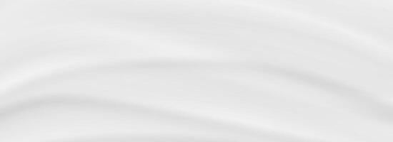 Smooth grey wave background. Subtle curve line cream texture. Abstract gray template wallpaper for medical, tech, cosmetic, poster, flyer, brochure. Soft gris gradient backdrop. vector