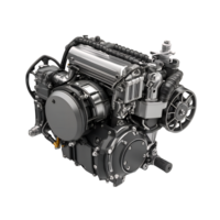 High Resolution Engine Isolated on Transparent Background png