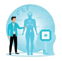 Embrace innovation and navigate the future of intelligent technology. vector