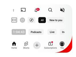 Home Mobile App Icon Set In Red Is Suitable For Your UI UX Design vector