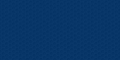 3D futuristic honeycomb pattern blue color paper cut style graphic illustration. Rounded hexagon pattern horizontal background. vector