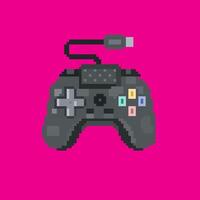 controller pixel art vector