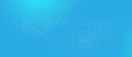 Abstract Blue Digital Background with Dotted Pattern vector