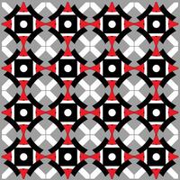 Abstract geometric seamless checkered pattern. vector