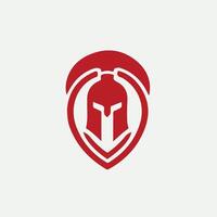 Path Linear Spartan Collection Logo Design vector