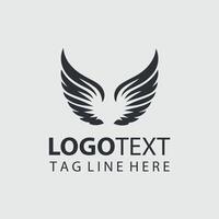 Skyward Soar Wings Collection Logo Design vector