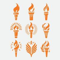 Pyra Torch Collection Logo vector