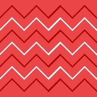 A red and white chevron pattern vector