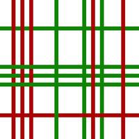 A plaid pattern in red and green vector