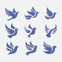 Dove Haven dove collection logo vector