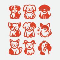 Bark Avenue Brain collection logo vector