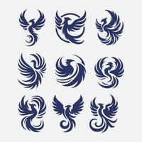 Flare Phoenix Phoenix collection logo vector