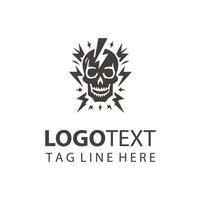 Death Surge skull design vector