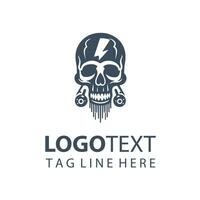 Surge Scream skull design vector