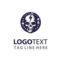Electric Void skull design vector