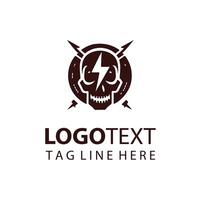 Zap Shade skull design vector