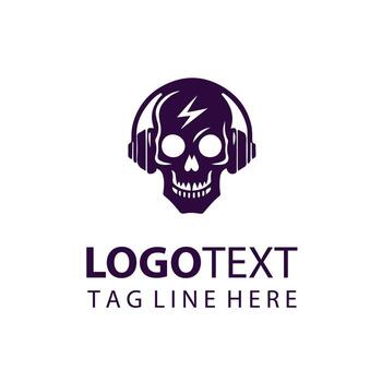 Lightning Shade skull design vector