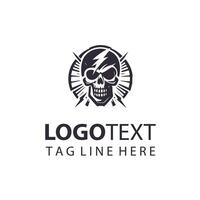 The Bone Lords skull design vector