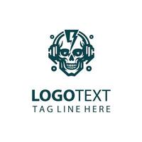 Skull Haze skull design vector