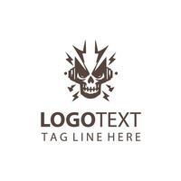 Bone Reaper skull design vector