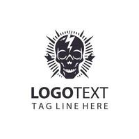 Skull Static skull design vector