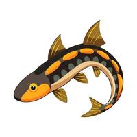 Dynamic Artwork of Weather Loach vector