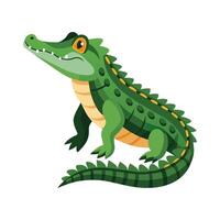 Dynamic Artwork of Yacare Caiman vector