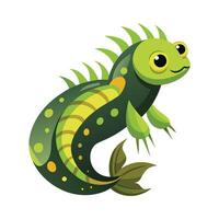 Charming Art of Algae Eater Fish vector