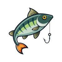 Dynamic Illustration of Bait Fish vector