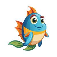 Dynamic Artwork of Charlie Fish vector
